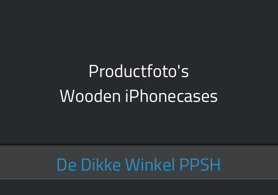 Fotoserie voor de Dikke Winkel